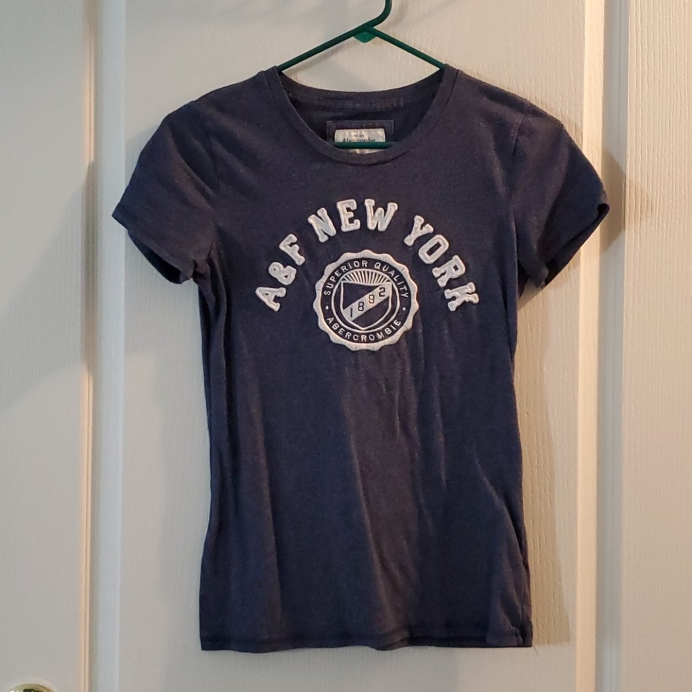 Abercrombie & Fitch Navy Short Sleeve T-Shirt